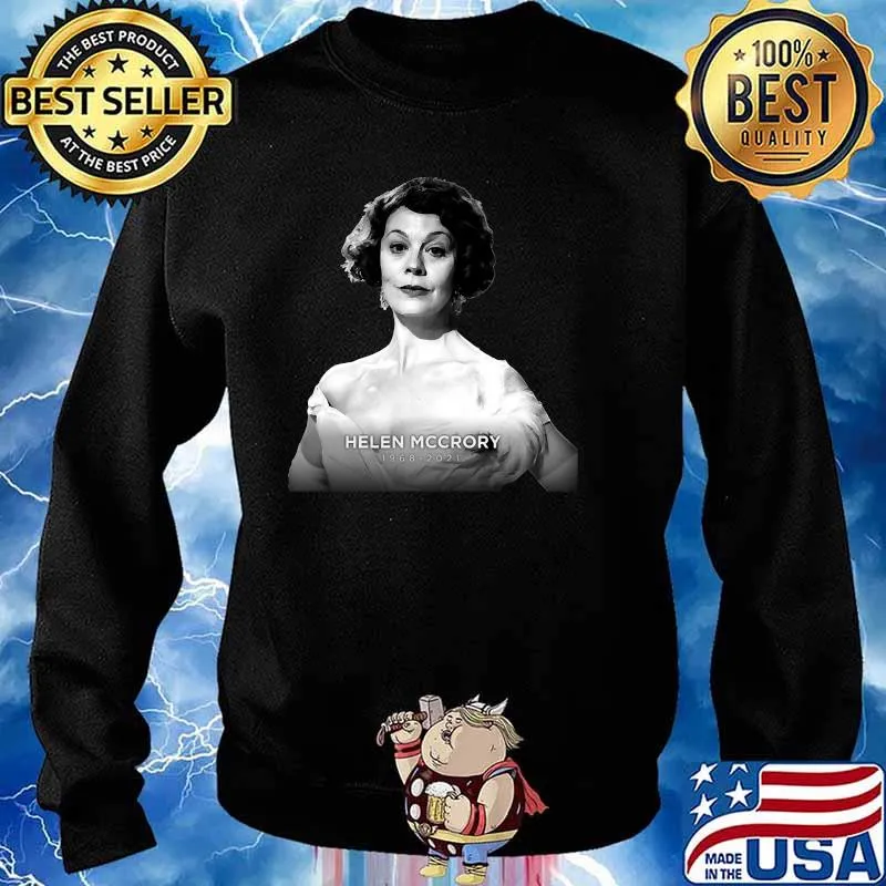 Helen Mccrory Polly Gray Rip Shirt Sweater