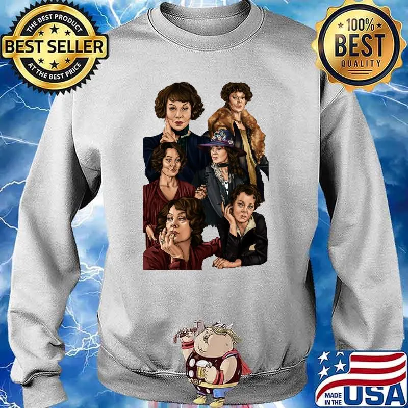 Helen Mccrory Rip Shirt Sweater