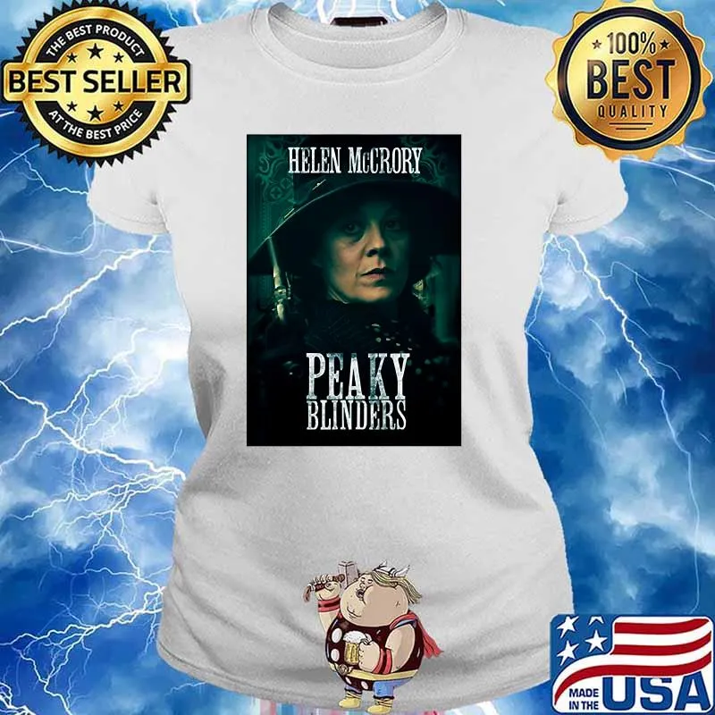 Helena Mccrory Peaky Blinders Rip Shirt Ladies tee