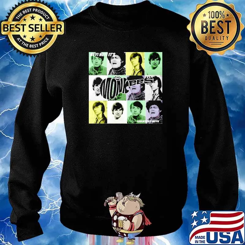 Hey Greatest Hits The Monkees Shirt Sweater