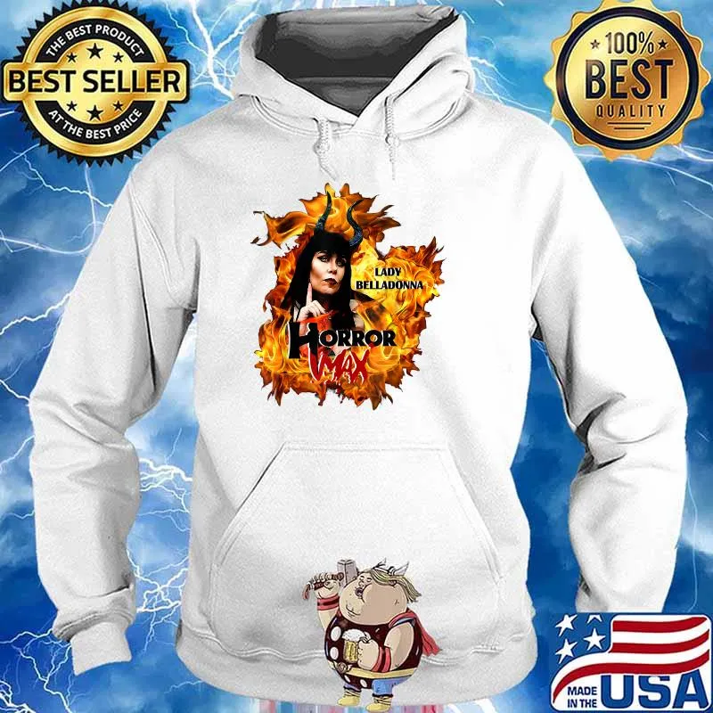 HORRORMAX Limited Edition Lady Belladonna Shirt Hoodie