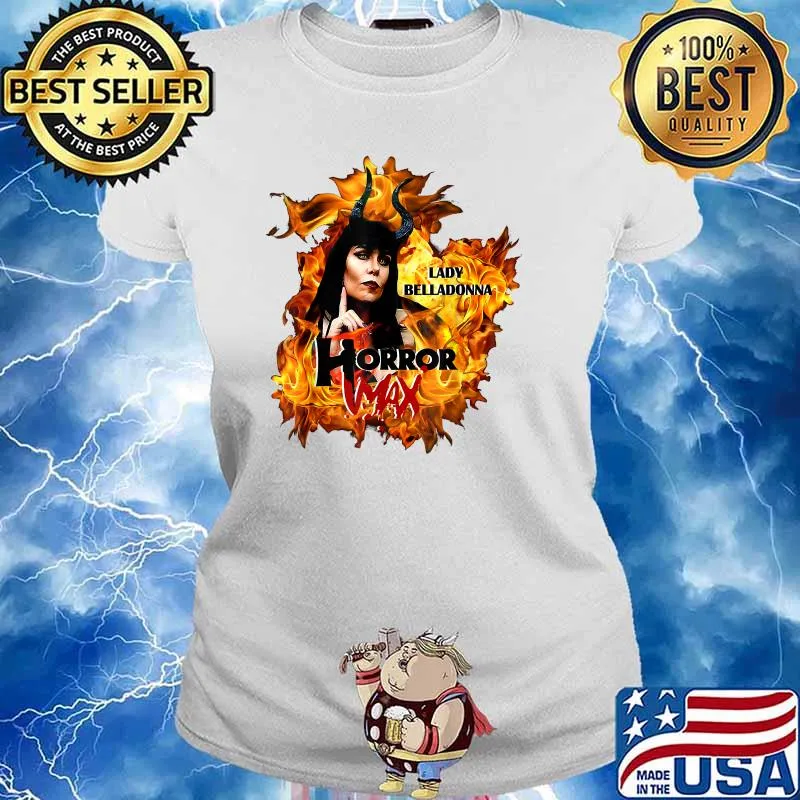 HORRORMAX Limited Edition Lady Belladonna Shirt Ladies tee
