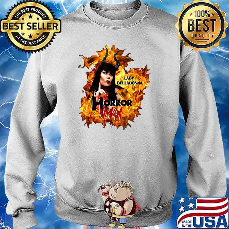 HORRORMAX Limited Edition Lady Belladonna Shirt Sweater