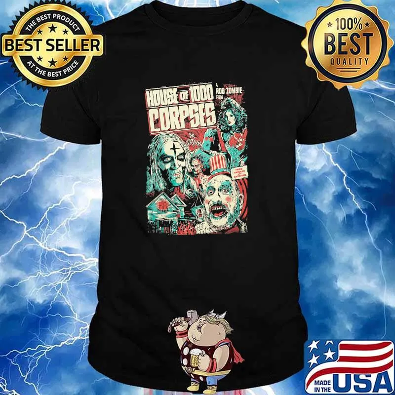 House Of 1000 Corpses Fried A Rob Zombie Film Shirt