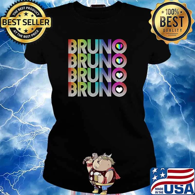 I love Bruno LGBT Shirt Ladies tee