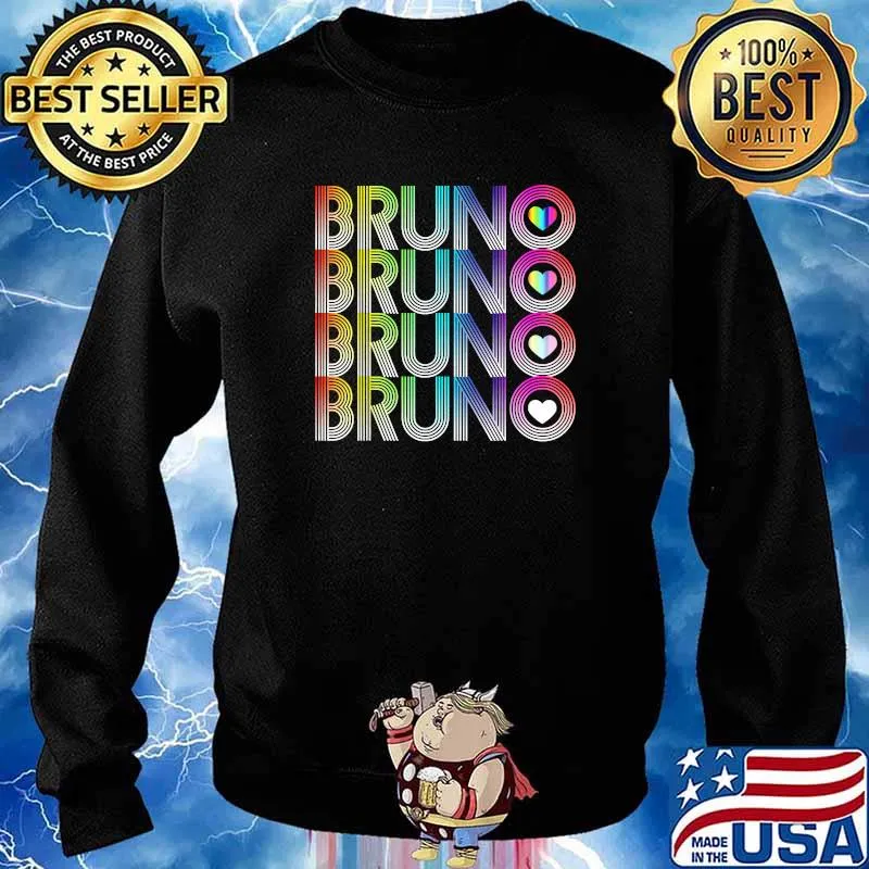 I love Bruno LGBT Shirt Sweater