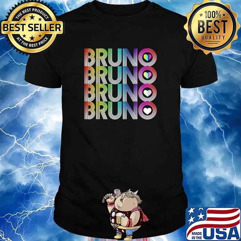 I love Bruno LGBT Shirt