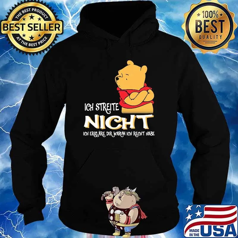 Ich Streite Night Dir Warum Ich Recht Hase Pool Shirt Hoodie