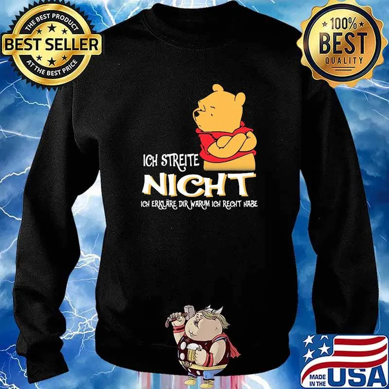 Ich Streite Night Dir Warum Ich Recht Hase Pool Shirt Sweater