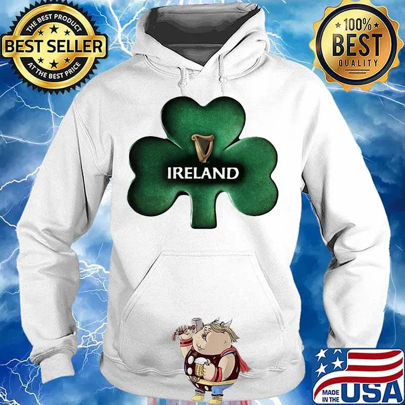 Ireland Lucky St Patricks Day Shirt Hoodie