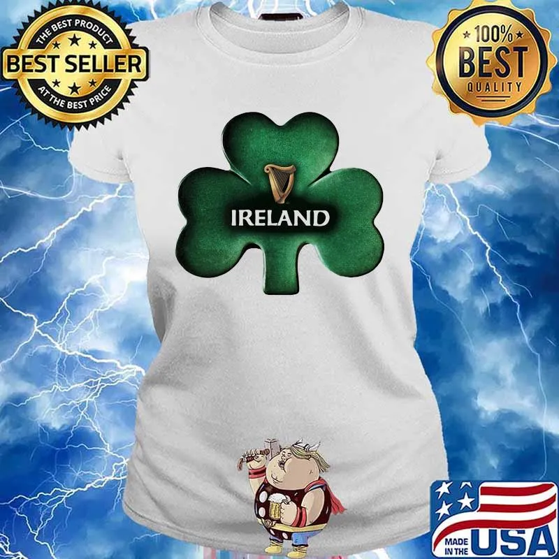 Ireland Lucky St Patricks Day Shirt Ladies tee