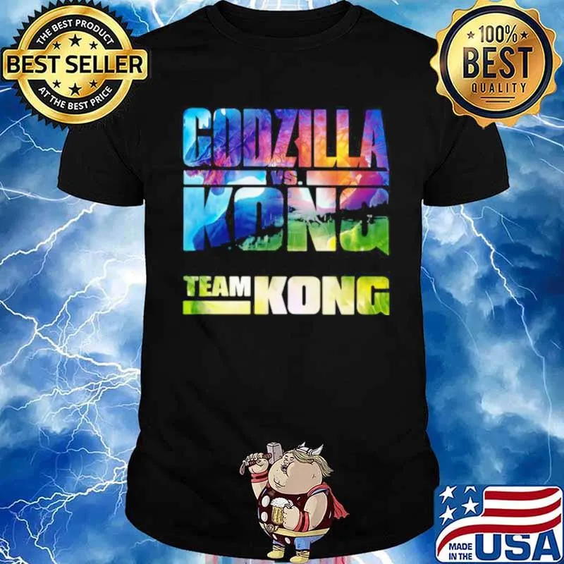 Godzilla Kong Team Kong The Monster Shirt