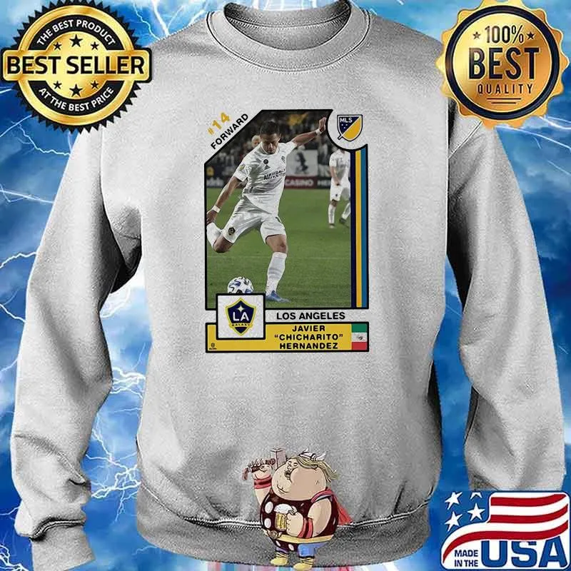 Javier Chicharito Hernández Los Angeles Player Card Shirt Sweater