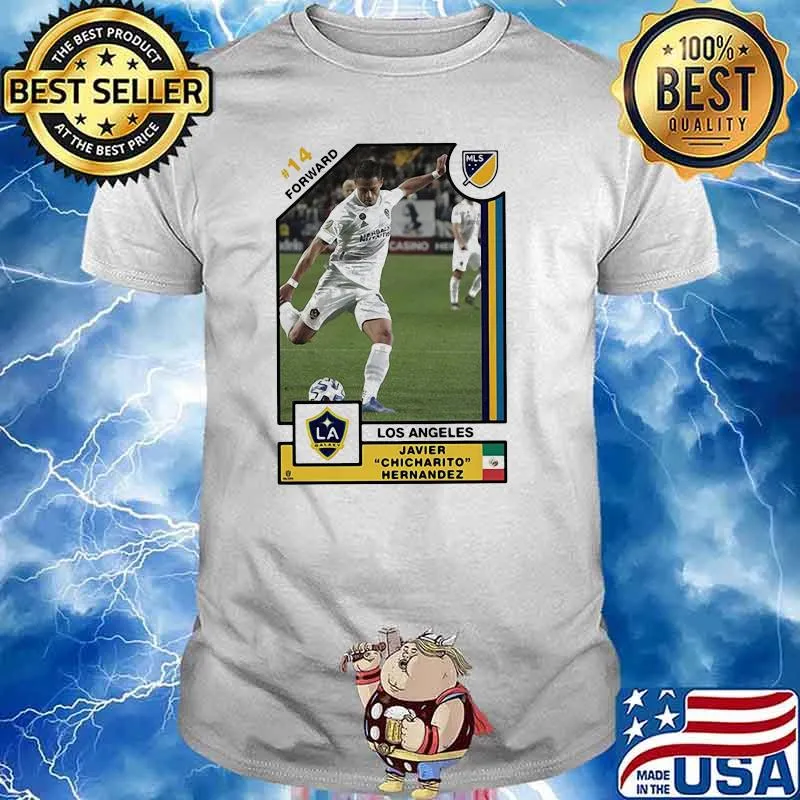 Javier Chicharito Hernández Los Angeles Player Card Shirt