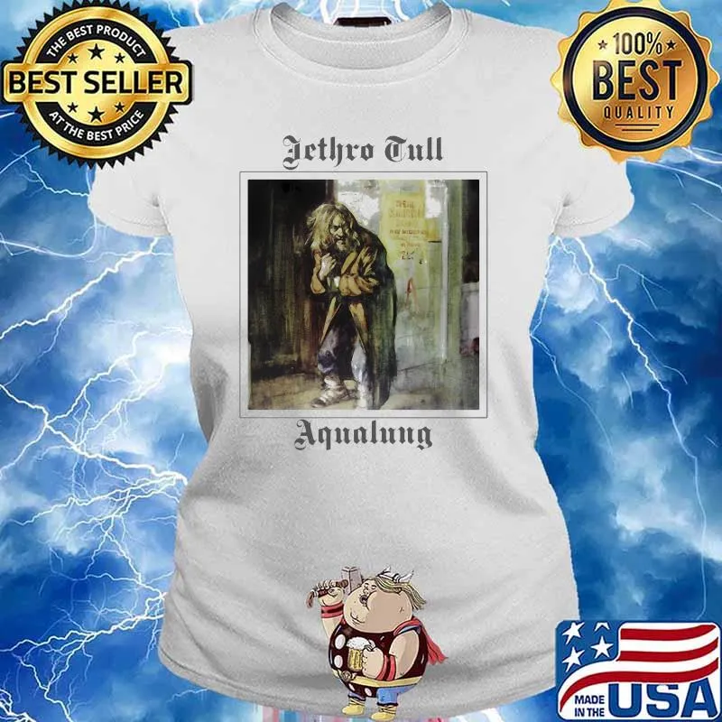 Jethro Tull Aqualung Band Rock Shirt Ladies tee