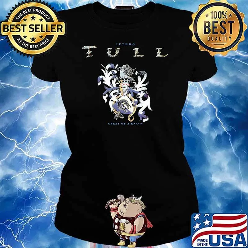 Jethro Tull Crest Of A Knave Shirt Ladies tee