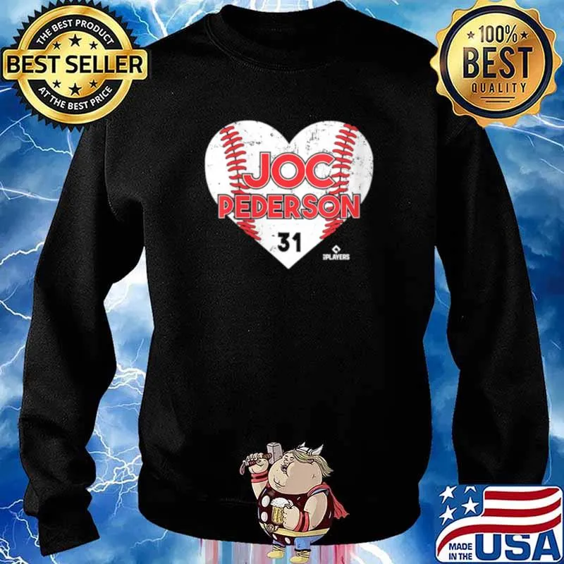 Joc Pederson Heart Baseball Apparel Shirt Sweater