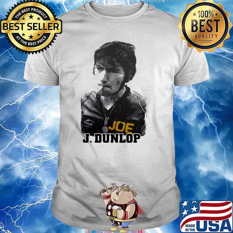 Joey Dunlop Racing Athlete Motorcycle Shirt
