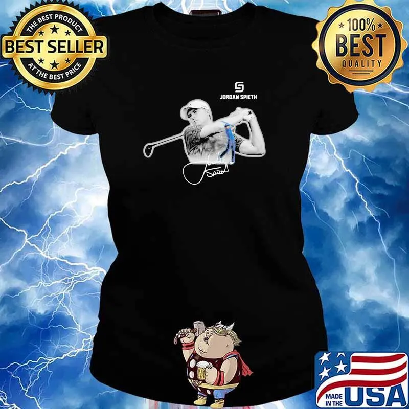 Johdan Spieth Player Golf Signature Shirt Ladies tee
