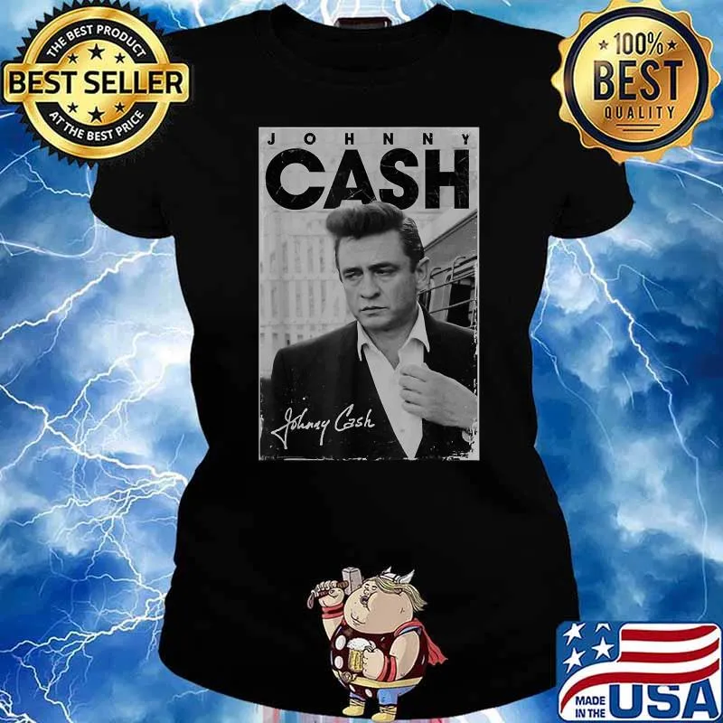 Johnny Cash Memphis Signature Shirt Ladies tee