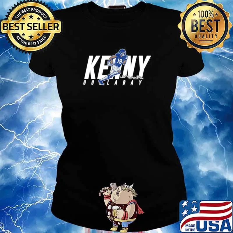 Kenny Golladay 19 Detroit Lions Ladies tee