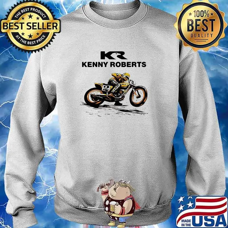 Kenny Roberts World Champion Motorcycle Shirt Sweater