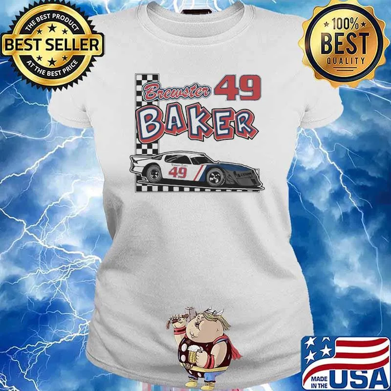 Kenny Rogers Brewster Baker 49 Shirt Ladies tee