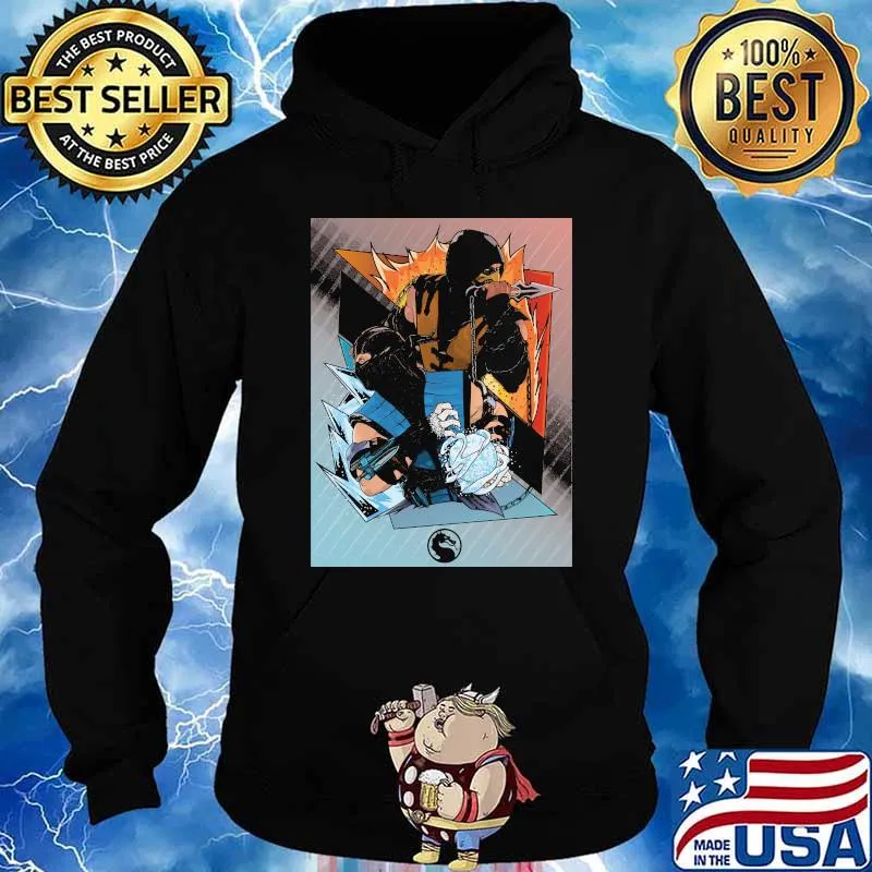 Kombat Mortal War To The Death Shirt Hoodie