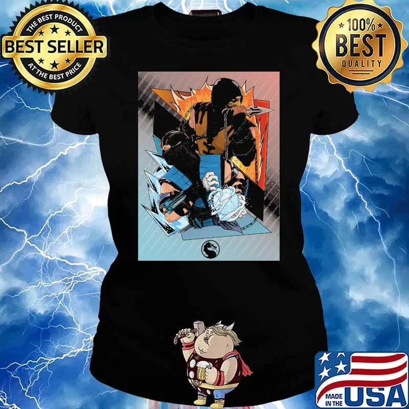 Kombat Mortal War To The Death Shirt Ladies tee