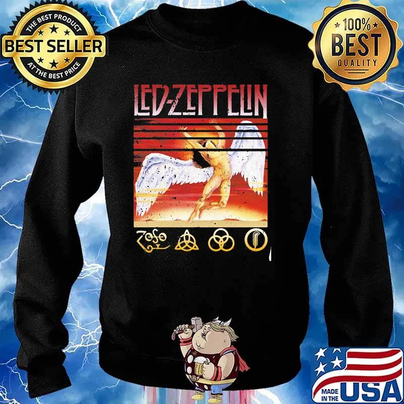 Led Zeppelin Vintage Shirt Sweater