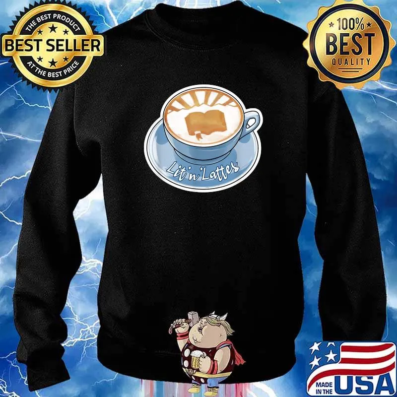 Lit and Lattes Bookclub Shirt Sweater
