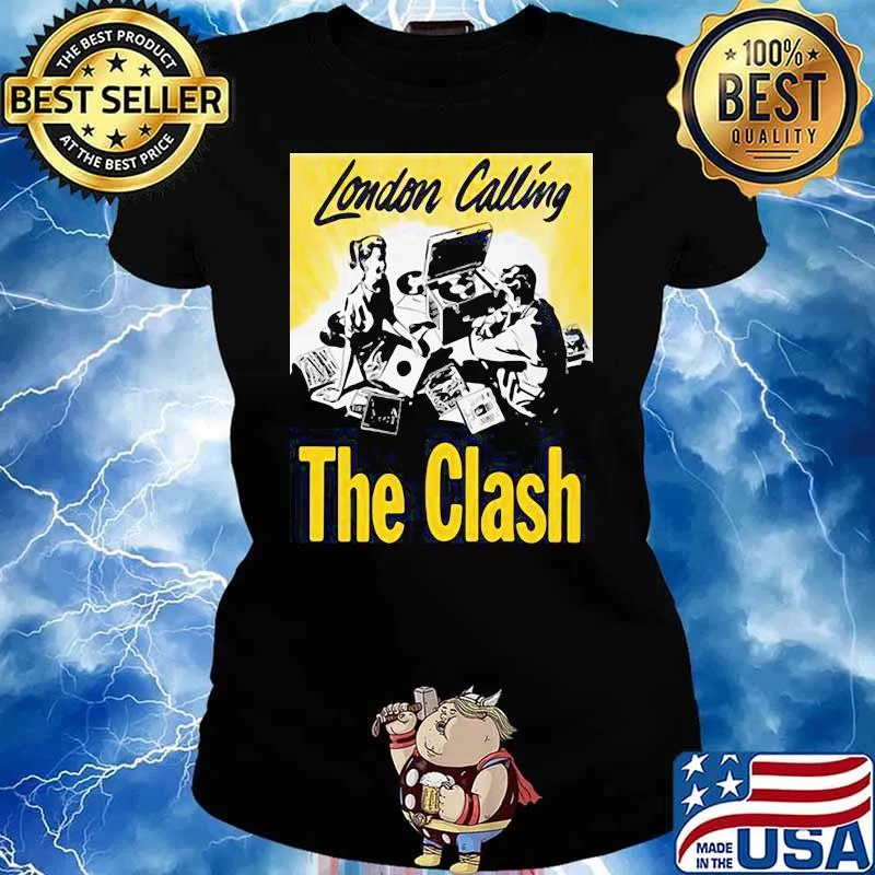 London Calling The Clash Shirt Ladies tee