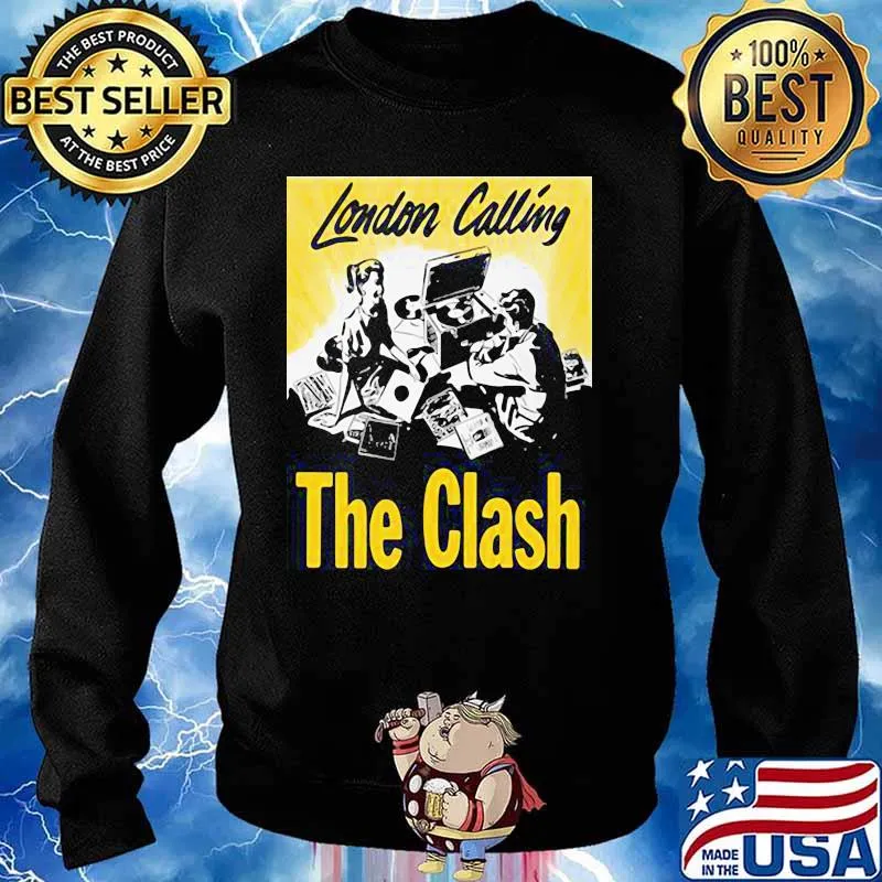 London Calling The Clash Shirt Sweater