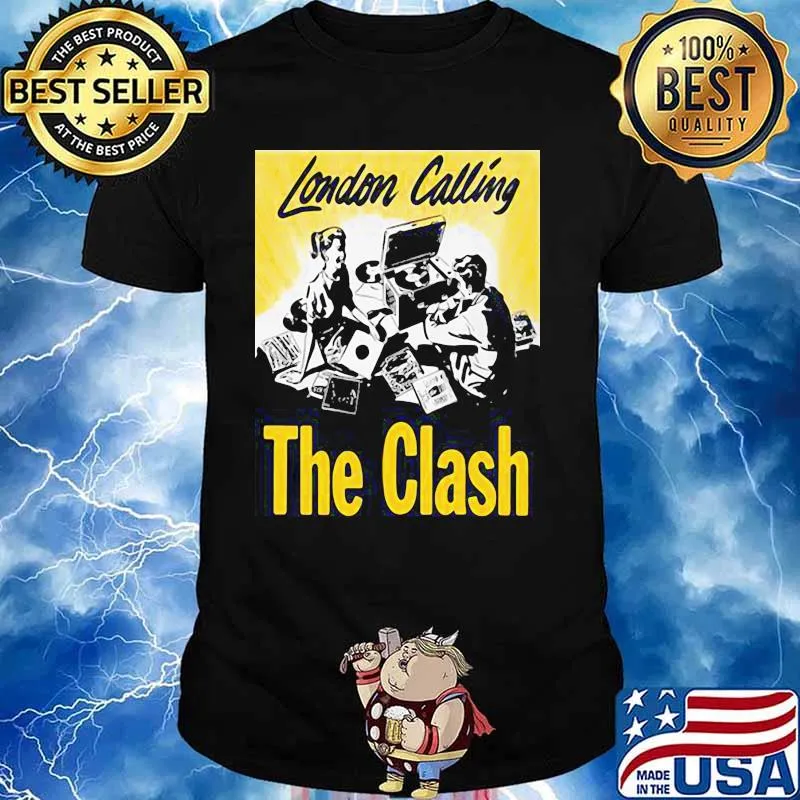 London Calling The Clash Shirt