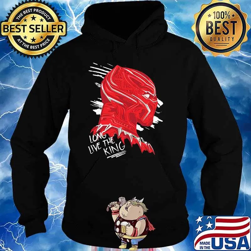 Long Live The King Black Panther Shirt Hoodie