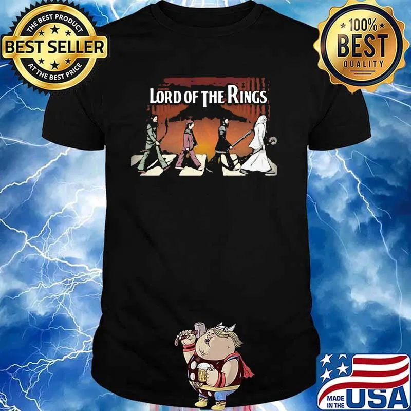 Lord The Rings Abbey Road Shirt