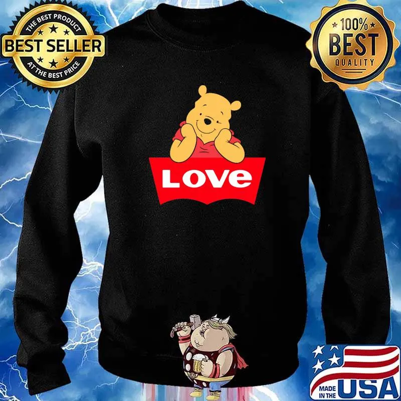 Love Pooh Bear Shirt Sweater