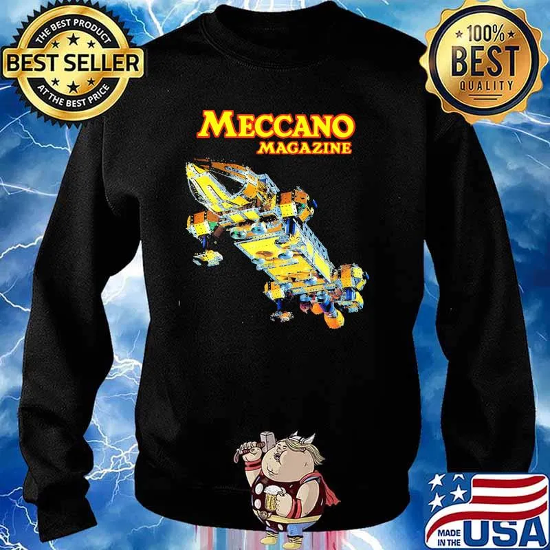 Maccano Magazine Moonbase Alpha Space 1999 Shirt Sweater