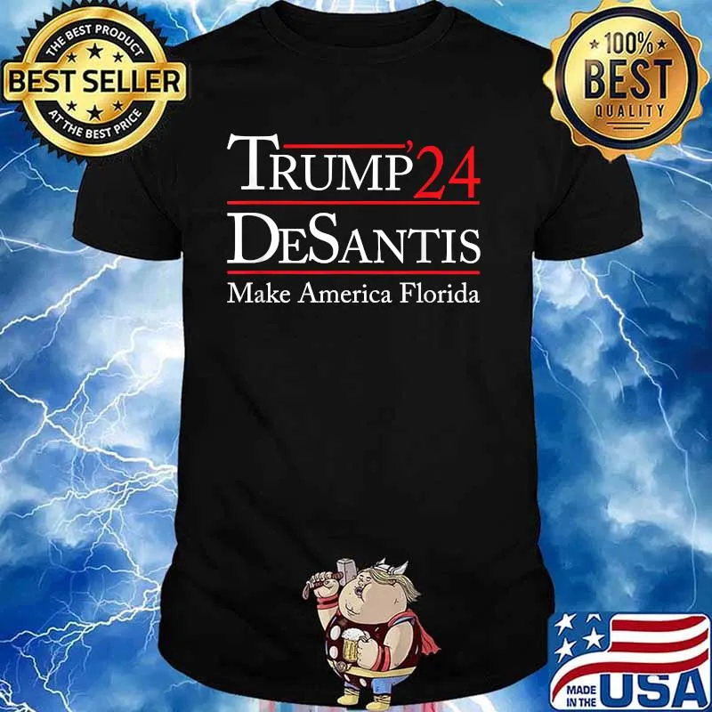 Make America Florida Trump Desantis 2024 Election Shirt