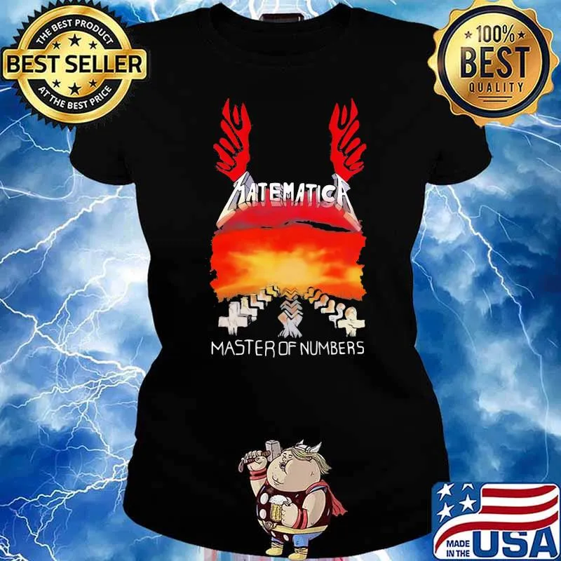 Matematica Master Of Number God Shirt Ladies tee