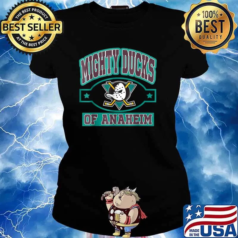 Mighty Ducks Anaheim Hockey Shirt Ladies tee
