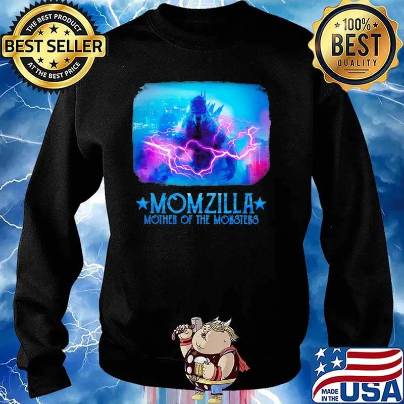 Momzilla Mother Of The Monsters Godzilla Shirt Sweater