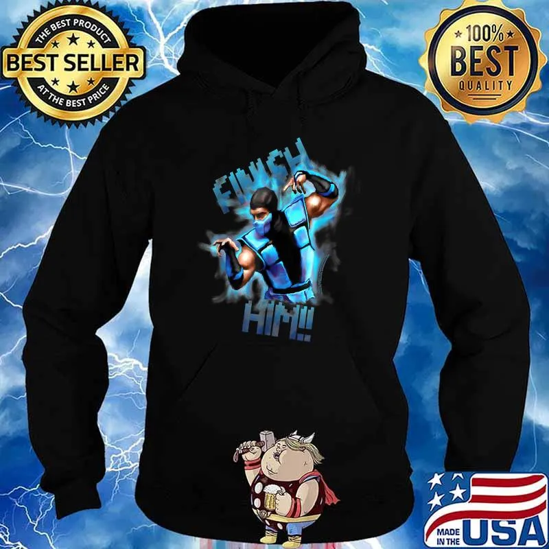Mortal Kombat Klassic Finish Him Shirt Hoodie