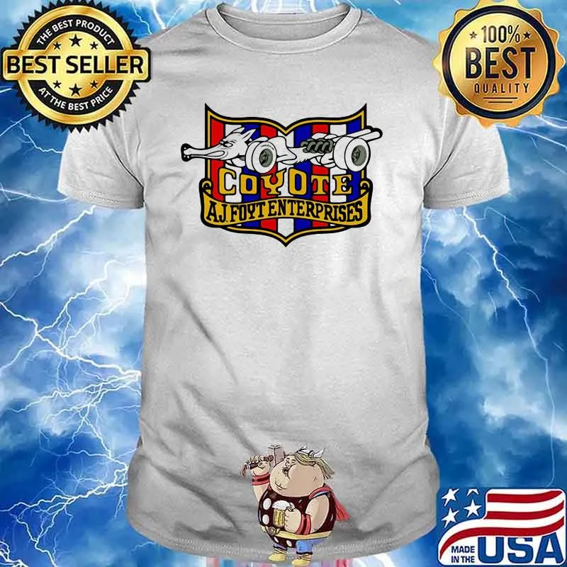 Nascar Foyt Coyote Aj Foyt Enter Prises Shirt