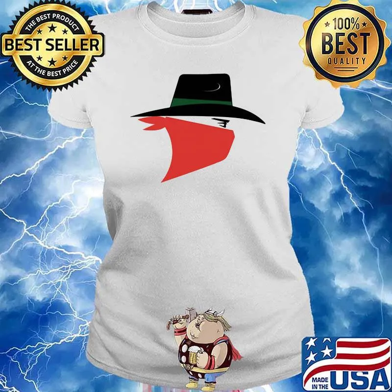 Nascar Harry Gant Skoal Bandit Wear Mask Red Shirt Ladies tee