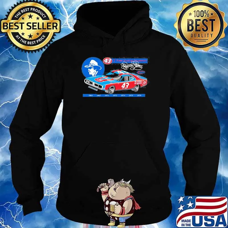 Nascar Richard Petty Since 7 Time Champion 1969 Shirt Hoodie