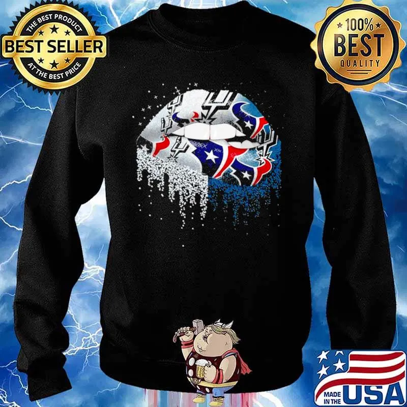 Nfl houston texans lips logo Sweater