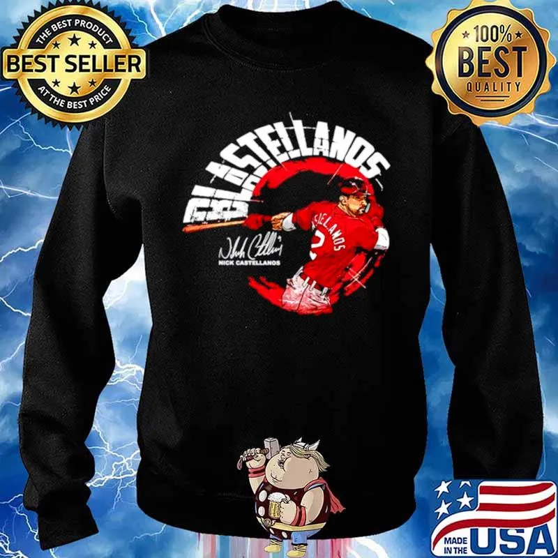 Nick Castellanos blastellands signature Sweater