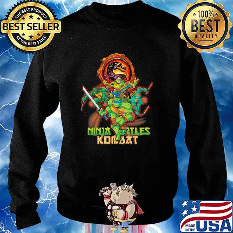 Ninja Turtles Kombat Shirt Sweater