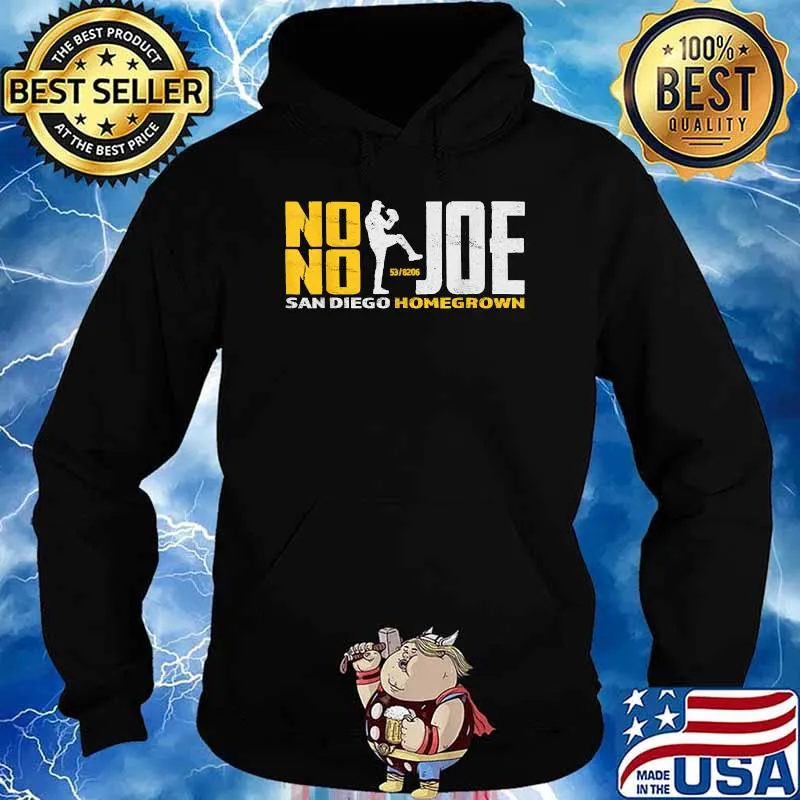 No No Joe San Diego Joe Homegrown Baseball Shirt Hoodie